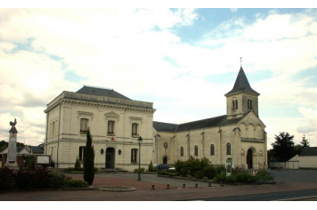 Mairie et église 